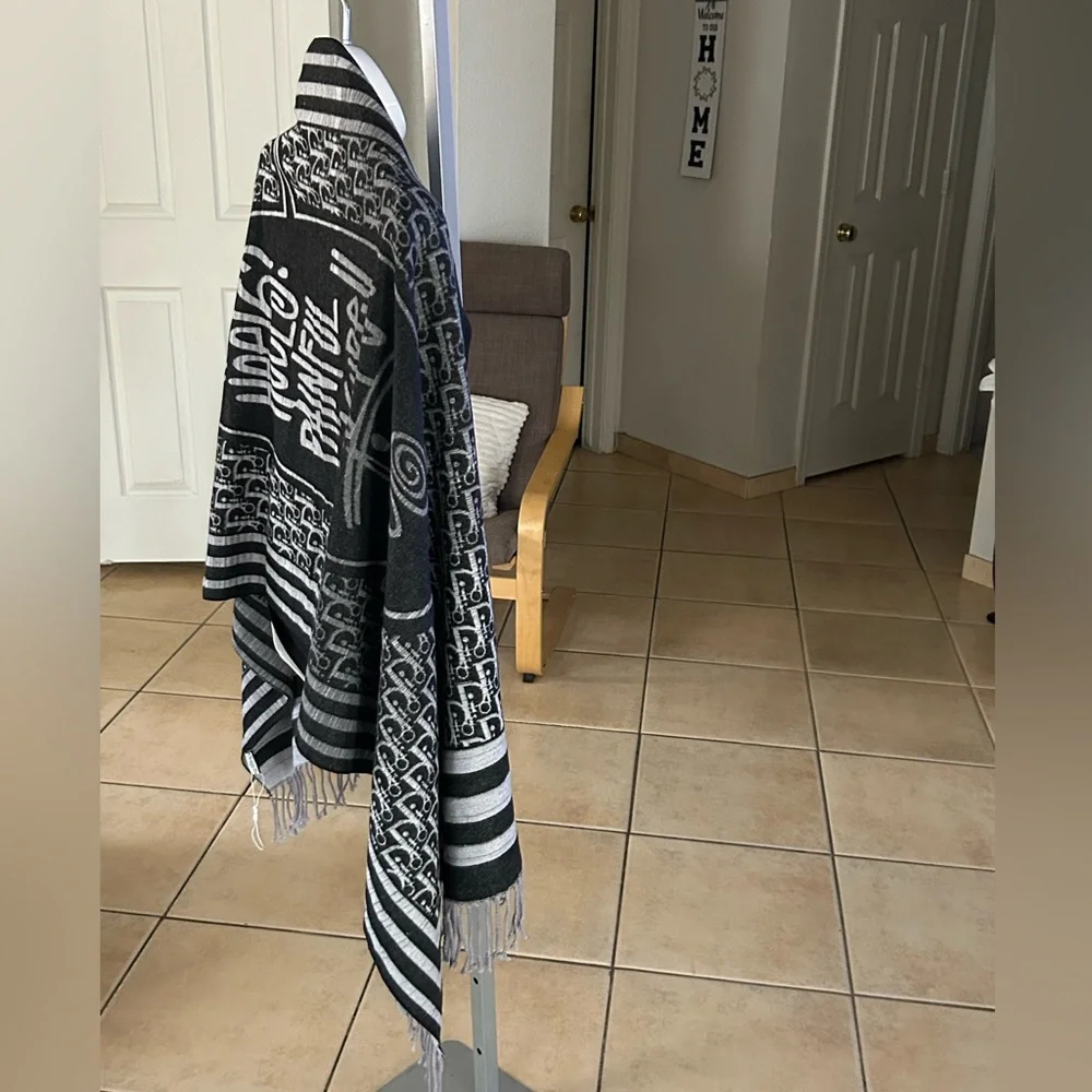 🖤 🔥Christian Dior x Shawn STUSSY soie silk stole scarf (New)🖤🔥RARE FIND🔥